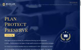 Wiles Law Firm, LLC website