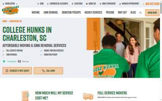 College Hunks Hauling Junk and Moving Charleston website
