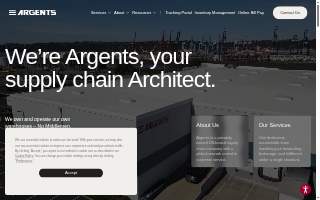 Argents Express Group of Ladson website