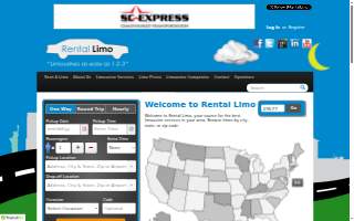 SC Express Chauffeured Transportation - Charleston website