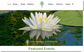 The Sophia Institute website