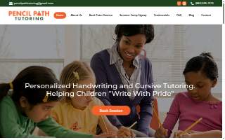 Pencil Path Tutoring LLC website