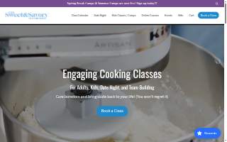 Sweet and Savory Classroom website