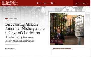 College of Charleston Marker website