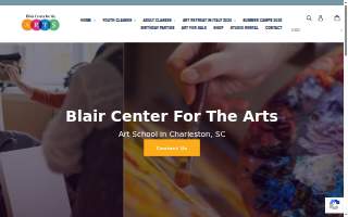 Blair Center for the Arts of Mt Pleasant website