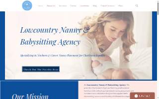 Low Country Nannies website