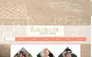 The Chalkboard Preschool website