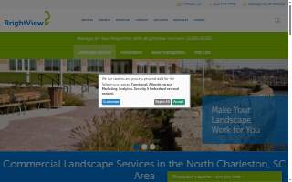 BrightView Landscapes of North Charleston website