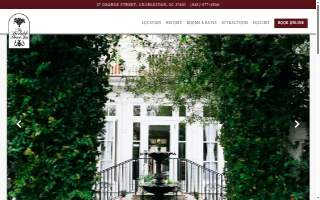 The Barksdale House Inn website