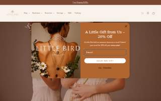 Little Bird Charleston website