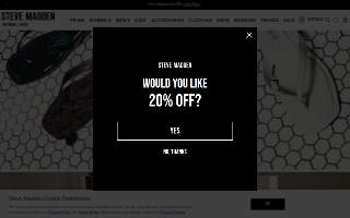 Steve Madden website