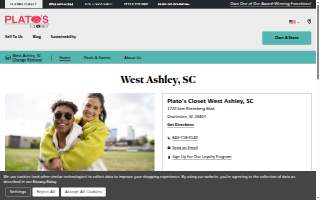 Plato's Closet West Ashley website