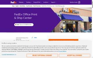 FedEx Office Print & Ship Center of North Charleston website