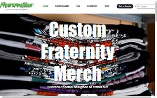 FraterniTees LLC website