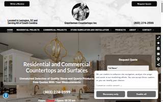 Graniteman Countertops Inc website
