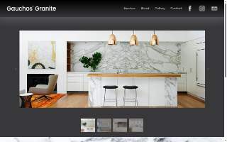 Gaucho's Granite website