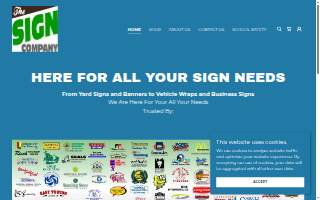 The Sign Company website