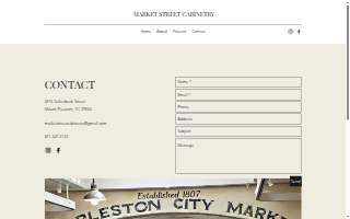 Market Street Cabinetry website