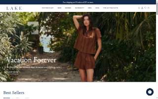 Lake Pajamas website