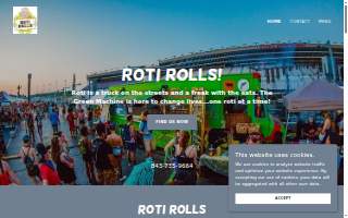 Roti Rolls website