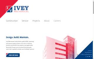 Ivey Mechanical website