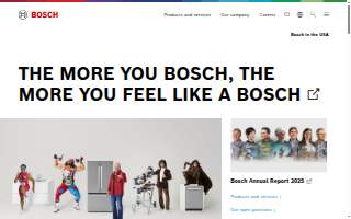Bosch Charleston Plant website