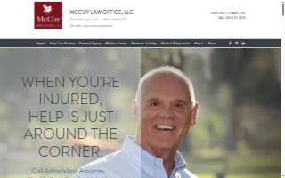 McCoy Law Office, LLC website