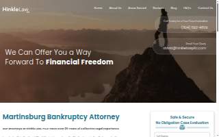 Hinkle Law, PLLC website