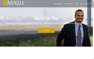 Mikell Law Firm website
