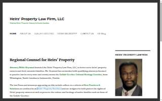 Heirs' Property Law Firm, LLC website