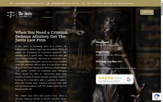 The Justis Law Firm, LLC website