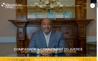 The Solomon Law Group website
