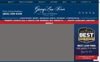 Goings Law Firm, LLC website