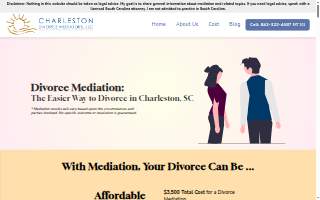 Charleston Divorce Mediators, LLC website