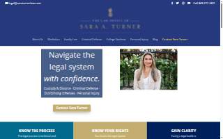 The Law Office of Sara A. Turner, LLC website