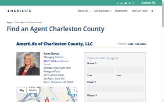 AmeriLife of Charleston County, LLC website