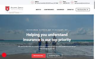 Acrisure Mount Pleasant, SC (Atlantic Shield Insurance Group) website