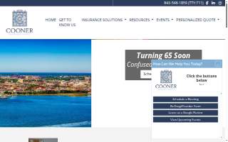 Cooner Insurance Agency website