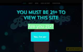 Booze Pops website
