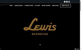 Lewis Barbecue Charleston website