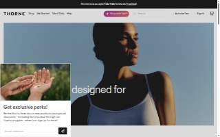 Thorne Financial Partners website