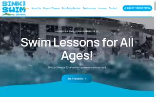 Salty Dog Swim School website