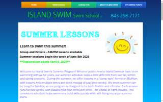 Island Swim website