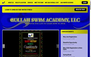 Gullah Swim Academy, LLC website