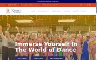 Caliente Ballroom website