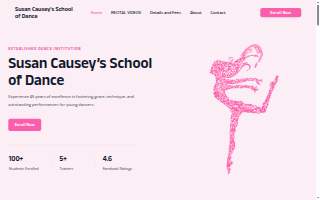 Susan Causey's School of Dance website