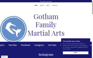 Gotham Family Martial Arts website