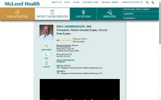 Eric Heimberger, Md website