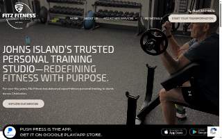 Fitz Fitness website