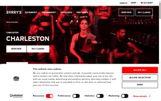 Barry's Charleston website